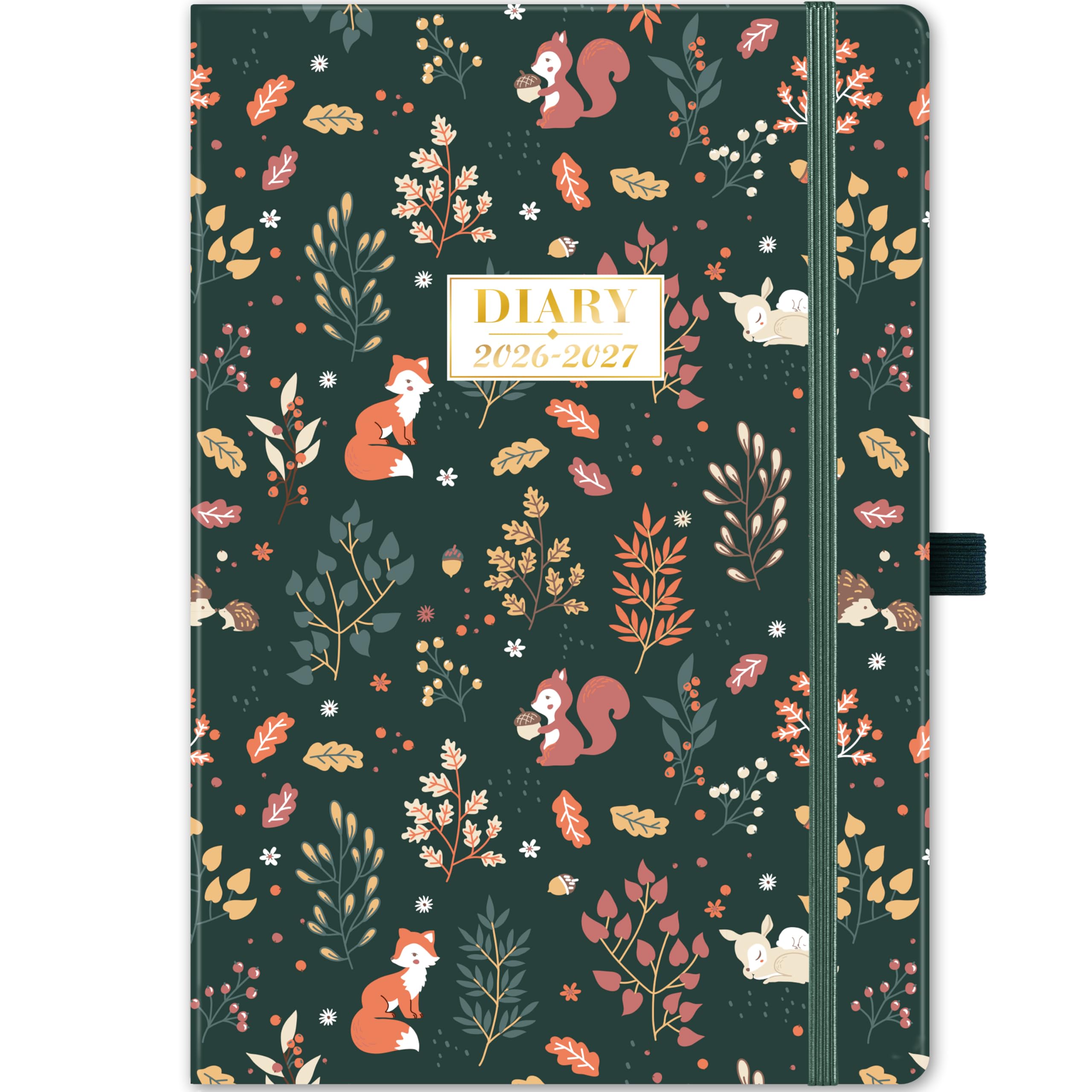 Academic Diary 2026-2027 from August 2026 to July 2027, 21.5 x15.5 x1.5 cm