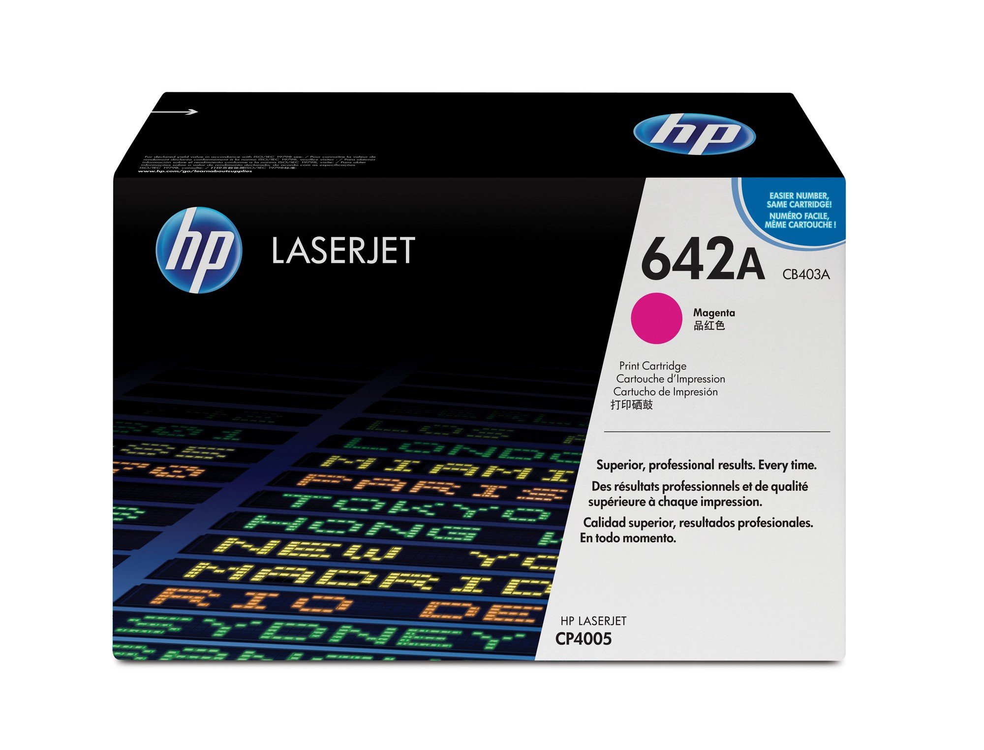 HPCB403A 642A Original LaserJet Toner Cartridge, Magenta, Pack of 1
