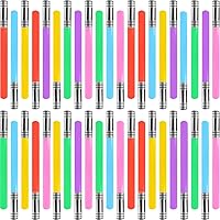 Cotiny 42 Pack Inflatable Lightsabers - 6 Color Sword Toys for Kids Star Wars Parties, Birthdays, Halloween Supplies