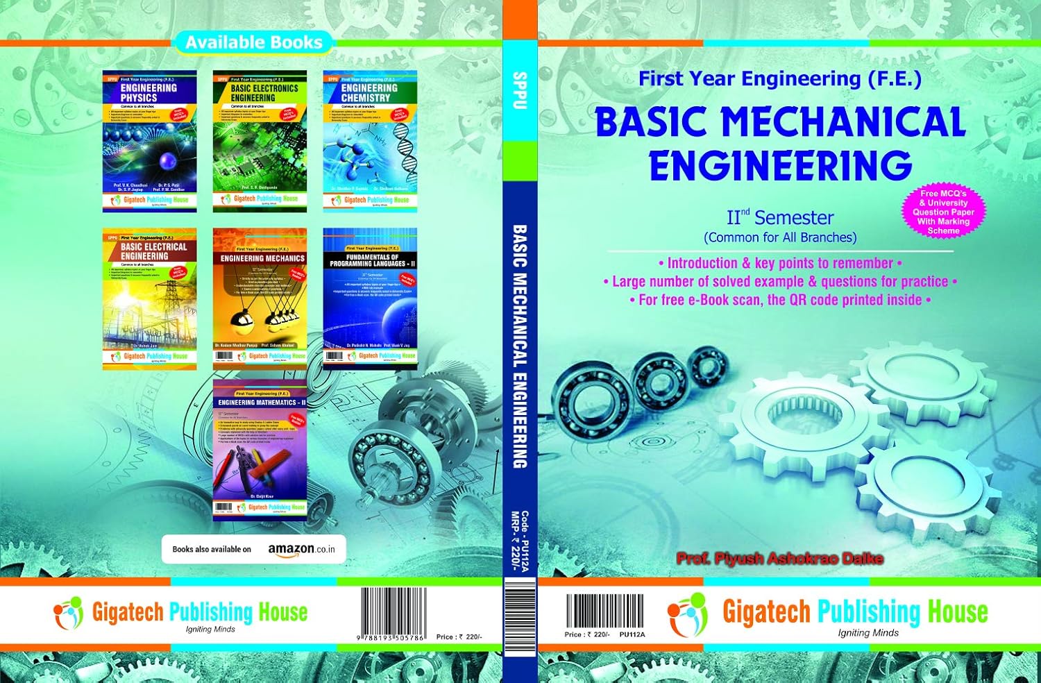 Basic Mechanical Engineering : Prof. Piyush Dalke: Amazon.in: Books