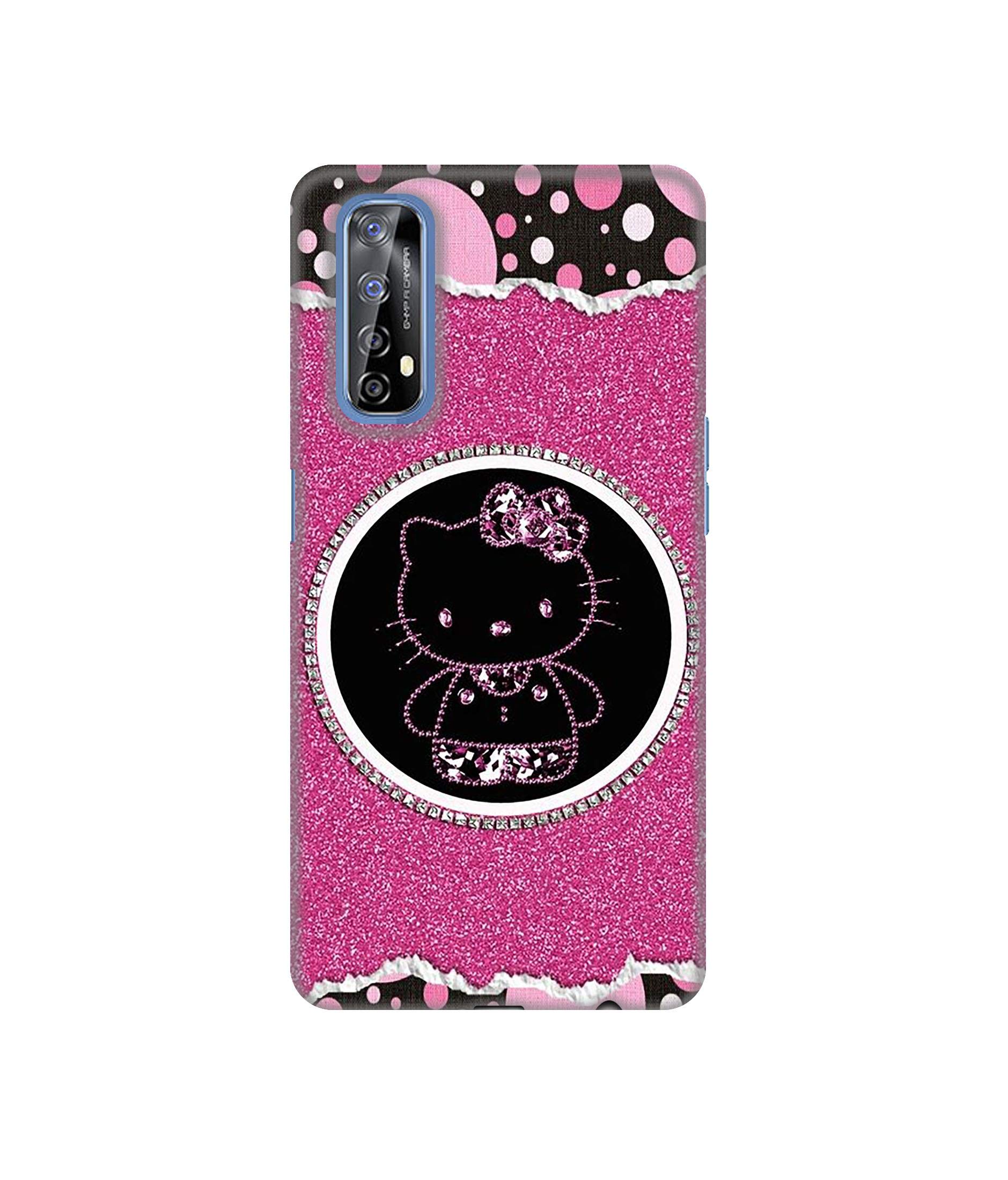 Amazon Brand - Solimo Designer Kitty with Glitter 3D Printed Hard Back Case Mobile Cover for Realme 7 / Narzo 20 Pro (B08KZC247J) Amazon Price History, Amazon Price Tracker