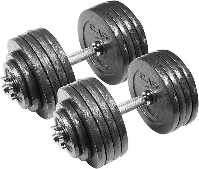 CAP Barbell Ensemble de poids réglables pour les ampoules