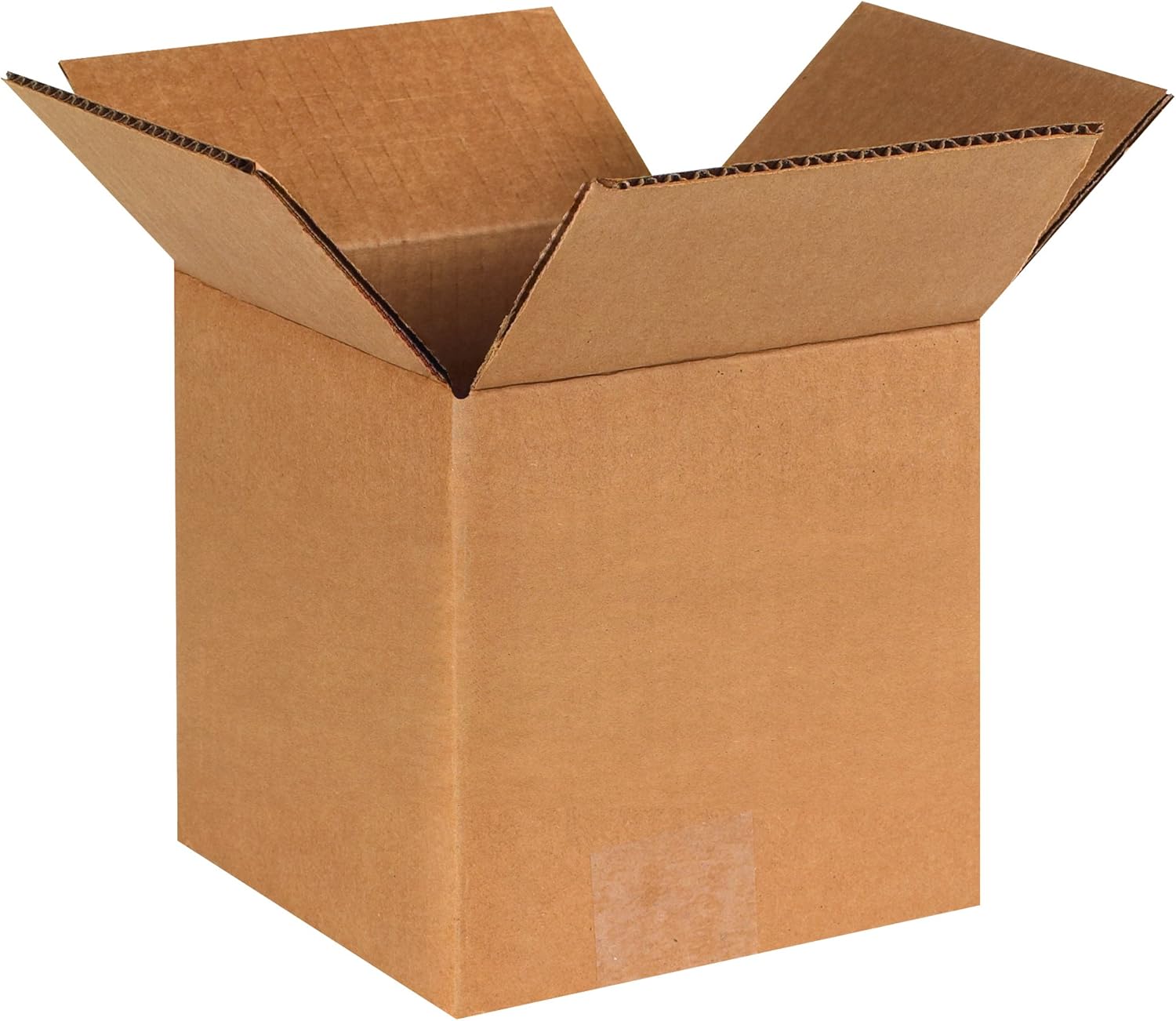 Partners Brand P666 Corrugated Boxes, 6"L x 6"W x 6"H, Kraft (Pack of 25)