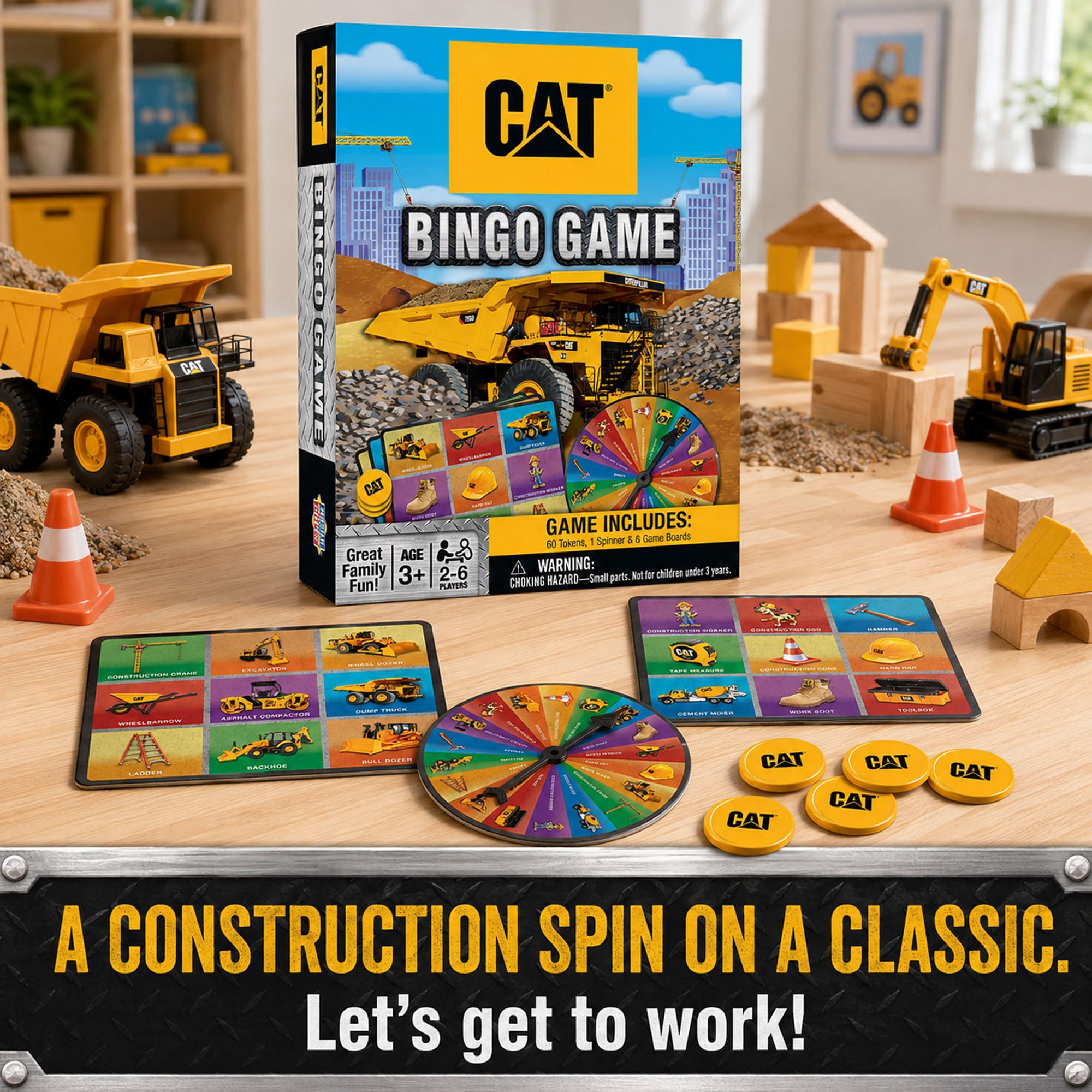 MasterPieces Kids Games - Caterpillar Bingo-Spiel