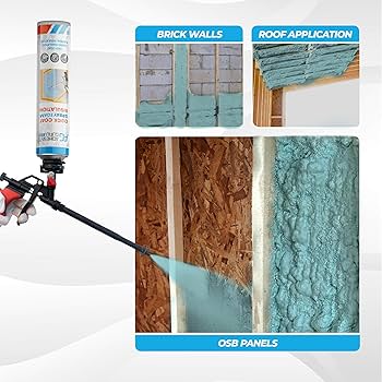 Amazon.com: Adhesive Guru Spray Foam Insulation Kit (12 x