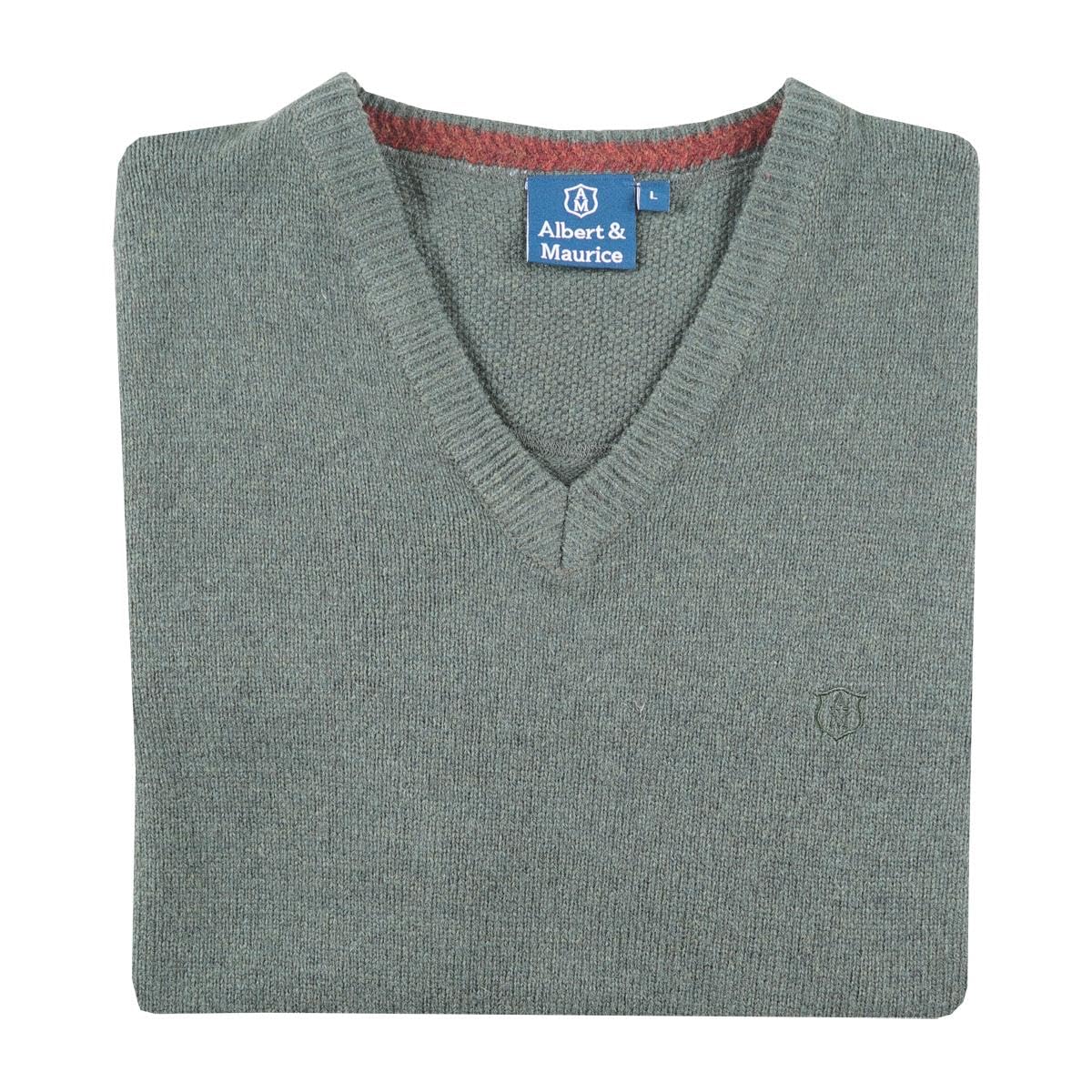 Albert & MauriceMens Eastnor Long Sleeve Lambswool Jumper