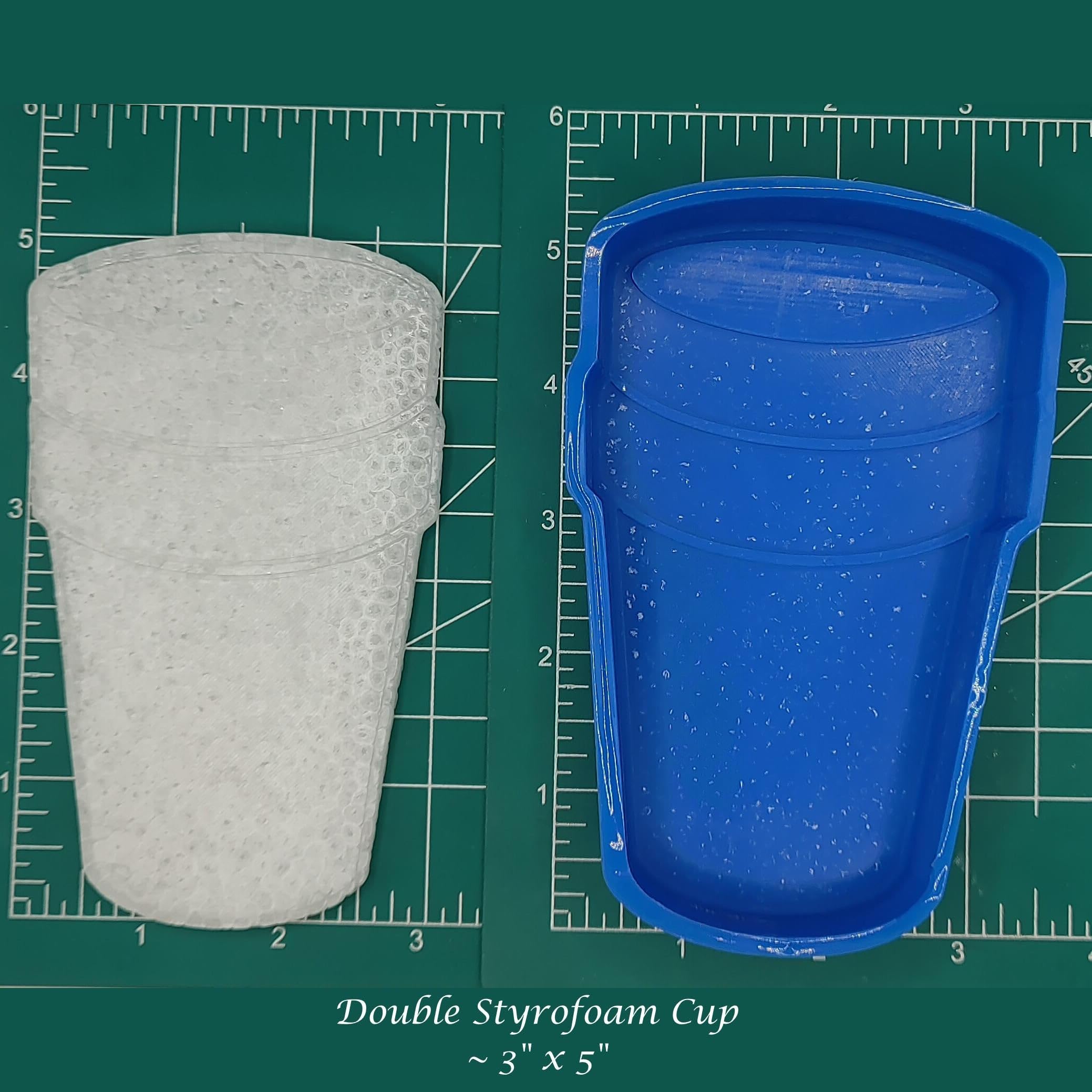 Double Styrofoam Cup - Silicone Freshie Mold -