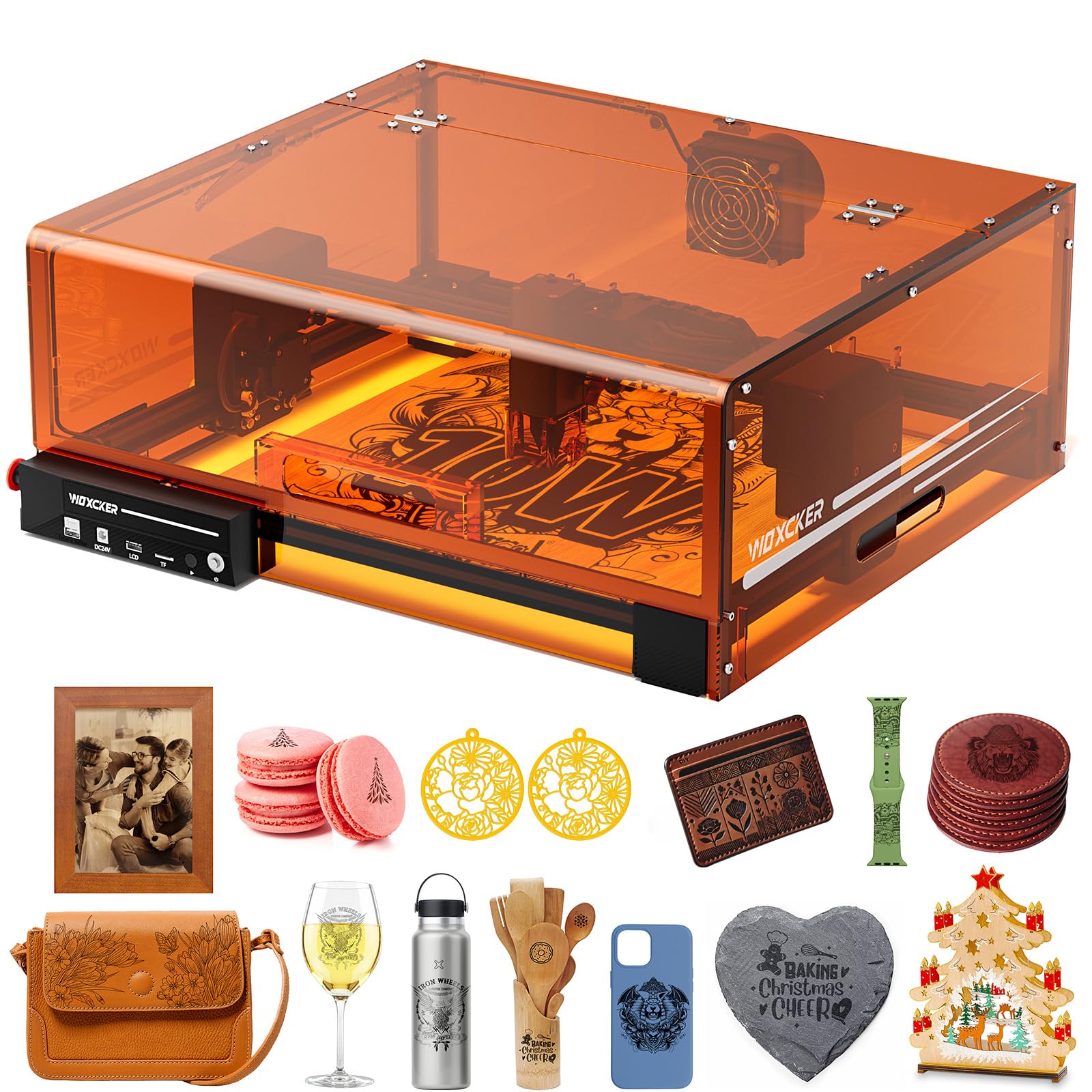 Amazon.com: Laser Cutter and Engraver Machine, L2 MAX 10W Enclosed