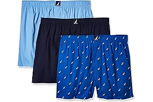 Men's Cotton Woven 3 Pack Boxer