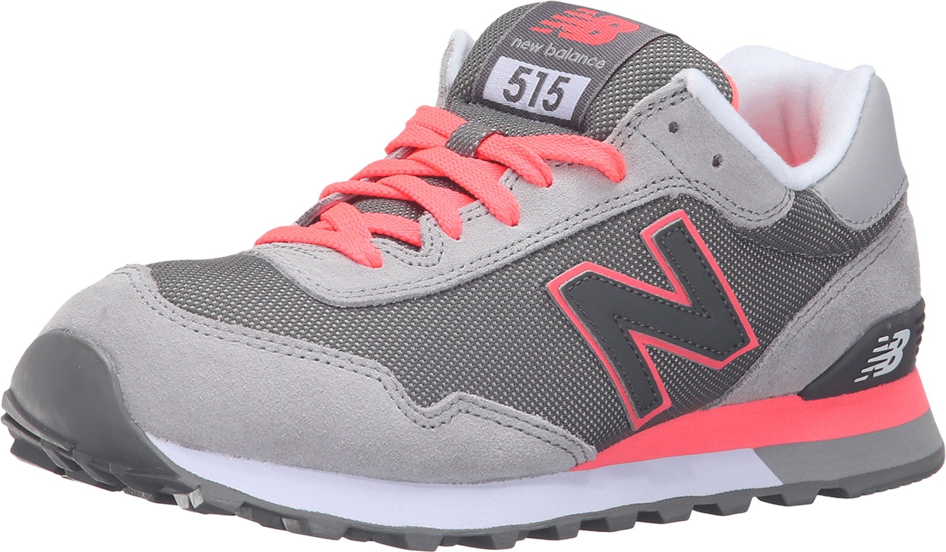 New Balance Women's 515 V1 Sneaker, Black/Prism Purple/Gold Rush, 6 M US — view 45
