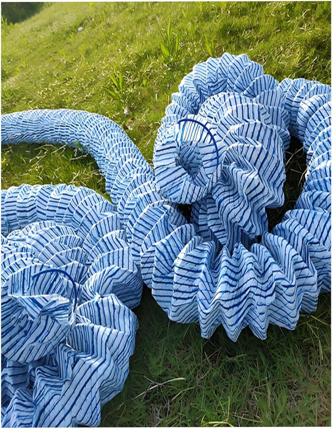 Vuiklcty 5Cm Corrugated Flexible French Drainage Pipe, Suitable For Lawns And Sidewalks(1000Cm/32.8Ft)