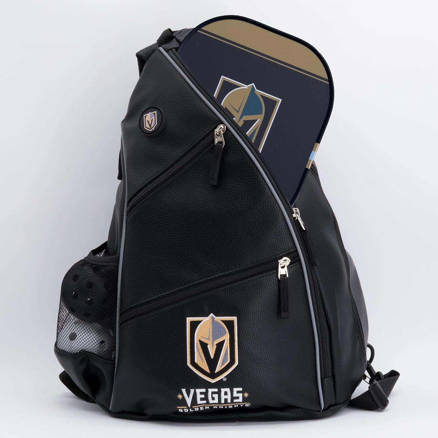 Team Golf PU Leather Backpack, Multi Team Colors, Large