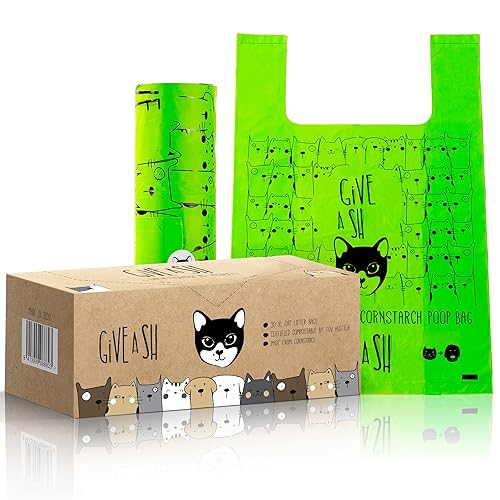 Certified Home Compostable Cat Litter Bags For Poop - 10%
