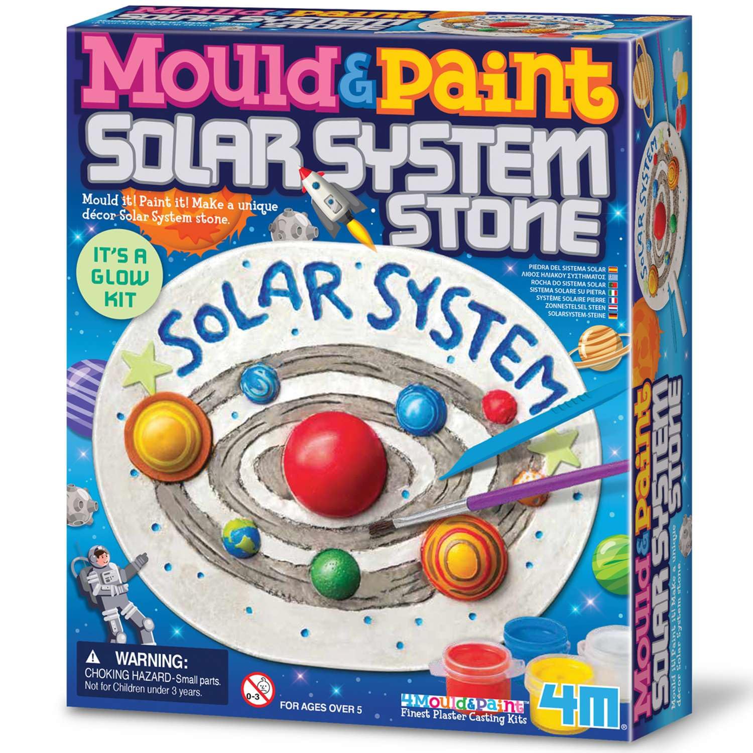 4M Mould & Paint - Solar System Stone - Craft Set