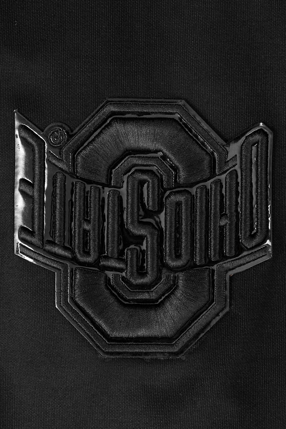 Pro Standard NCAA mens Mens College Classic Triple Black Brushed Back French Terry Pull Over Hoodie - Image 6