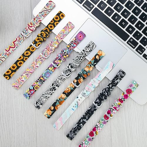 Miniatura 7 de Compatible con Fitbit Luxe Bands, paquete de 3 bandas de silicona suave para reloj deportivo, pulsera de repuesto para mujer, accesorios delgados