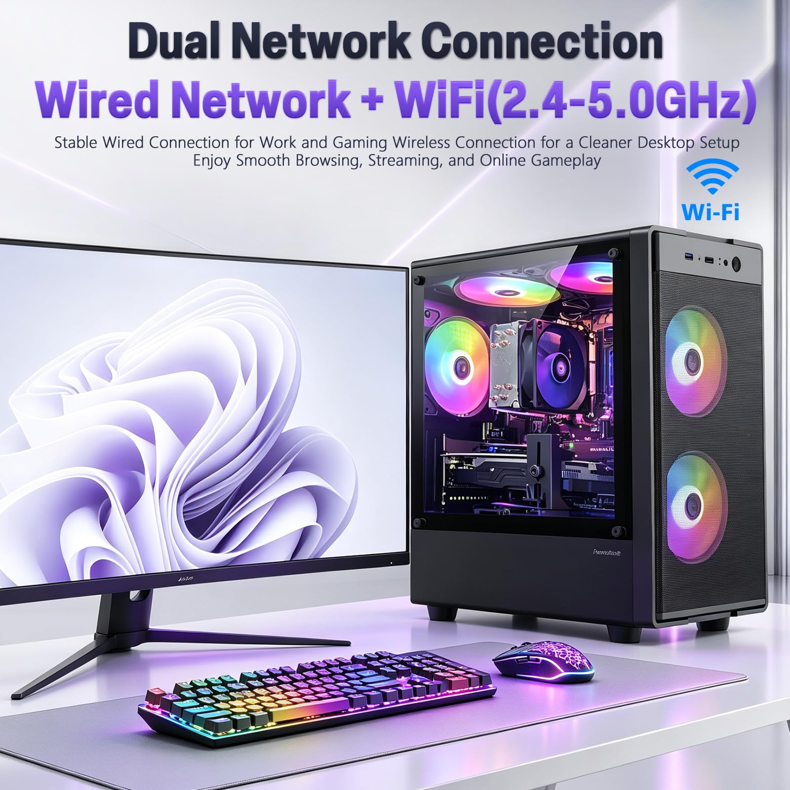 Amazon.com: Prebuilt Gaming PC Desktop, Intel Core I7 Desktop
