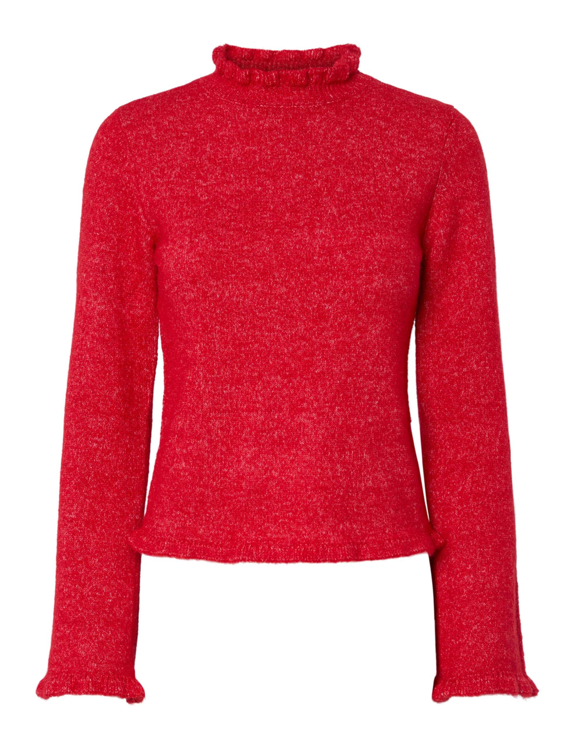 PIECES Damen Pcjasmijn Ls High Neck Knit
