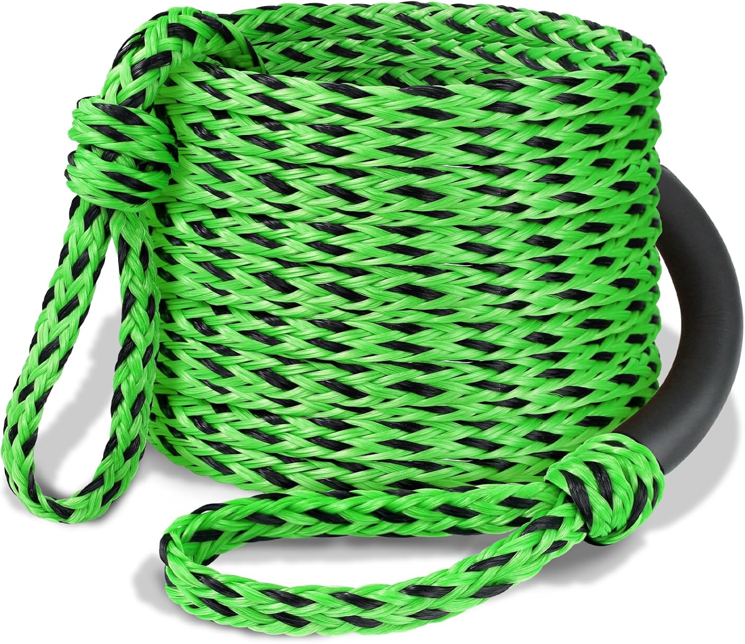 Boat Tow Rope 60ft 3-6K, Floating Ropes for Towable Tubes Accessories
