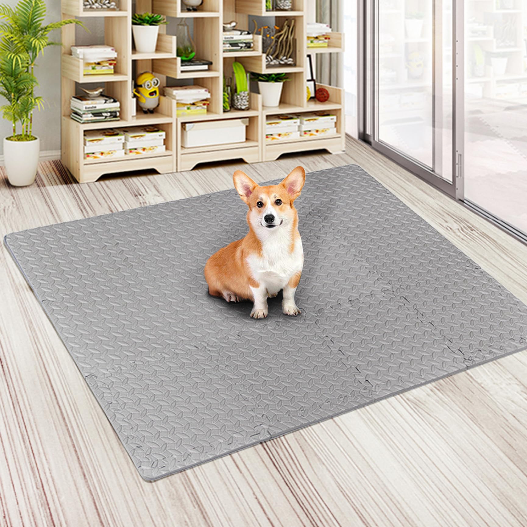 Alfombrilla para bañera de hidromasaje, 12 Uds., 12x12 Pulgadas, baldosas de Espuma EVA, Impermeable, Antideslizante, para Exteriores, Interiores, SPA, Piscina, Protector de Suelo