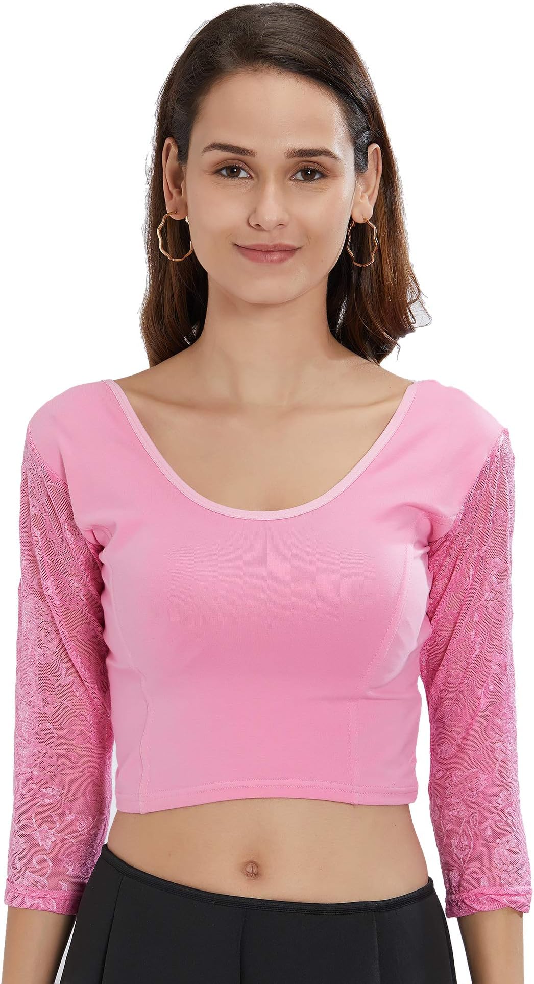 Fressia Fabrics Womens Cotton Readymade Blouse