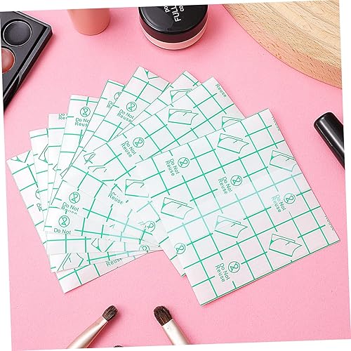 LIFKOME 200pcs Eco-Friendly Disposable Makeup Stickers Adhesive for Foundation Concealer Lipstick