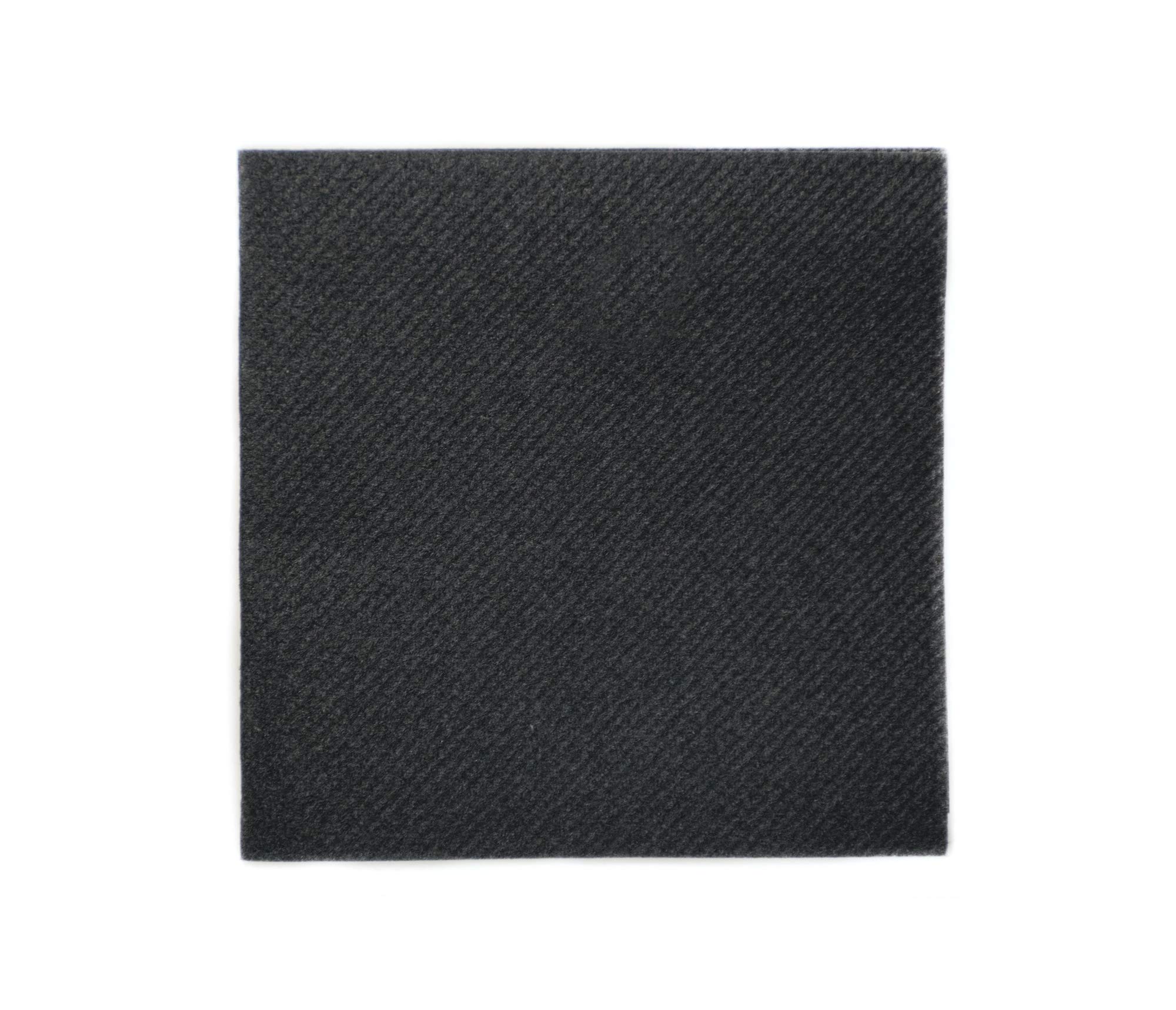 Aroba Airlaid Cocktail servetten, stofachtig dessert servetten, 20 x 20 cm, 1/4 gevouwen, hoge kwaliteit, 21 kleuren, bruiloft, verjaardag, bar, café, disco, hotel, catering, feest, zwart