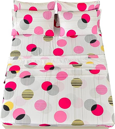 Miniatura 2 de American Home Collection Juego de sábanas de microfibra ultrasuave, doble cepillado, resistente a las arrugas y a las manchas, se ajusta a bolsillo