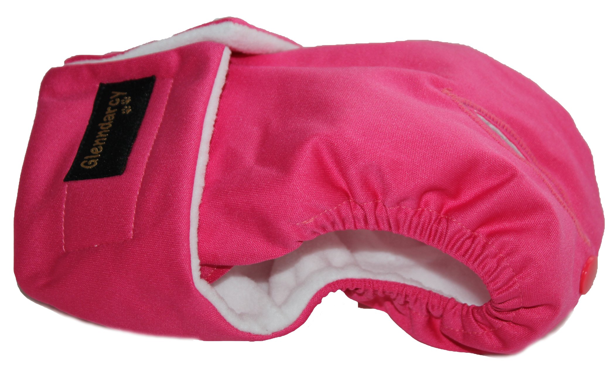 Female Dog Season Nappy - Waterproof Fabric (Size XL Pants only, Camel Stewart) — view 16
