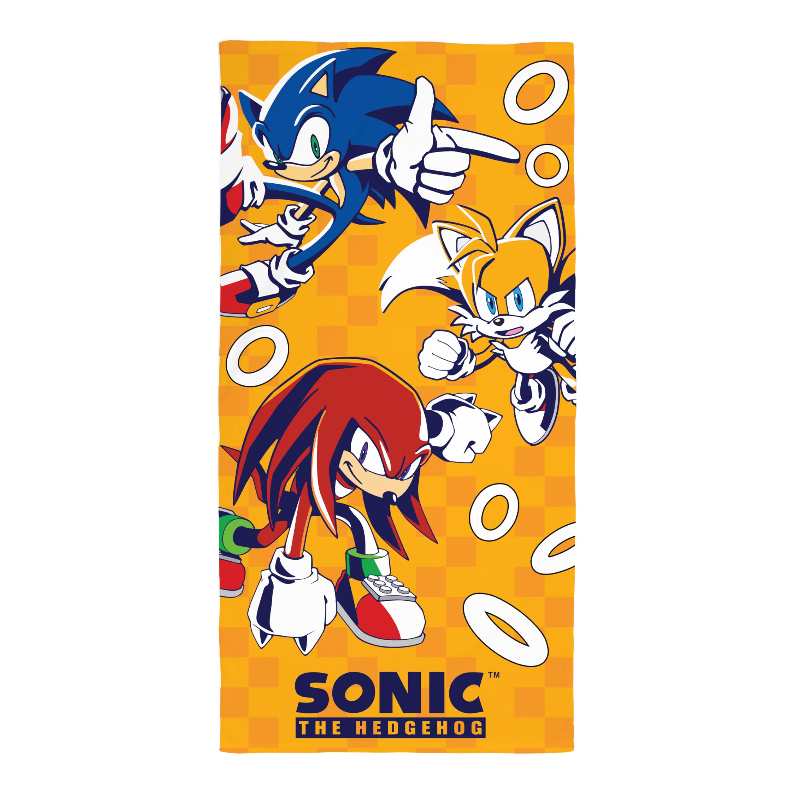 Sonic The Hedgehog Play Beach Towel
