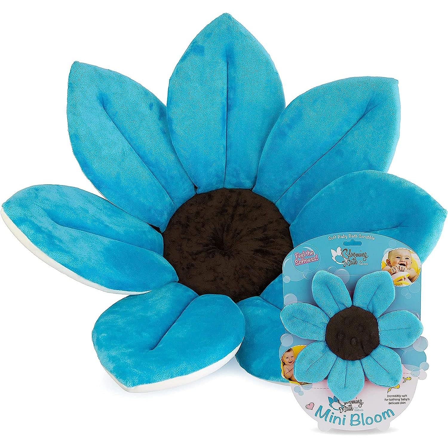 Blooming Bath Flower Blue