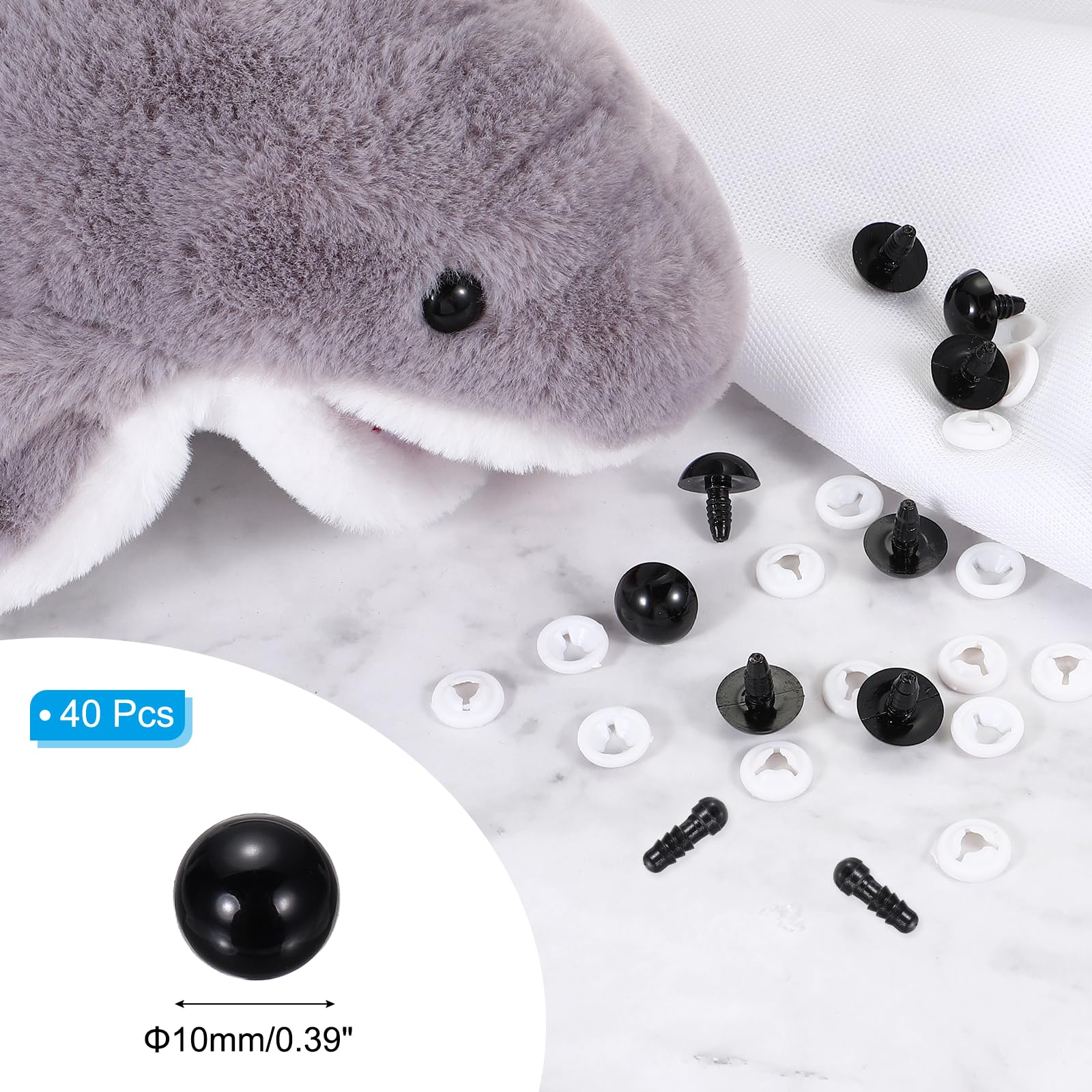 PATIKIL 10mm Safety Eyes - Image 2