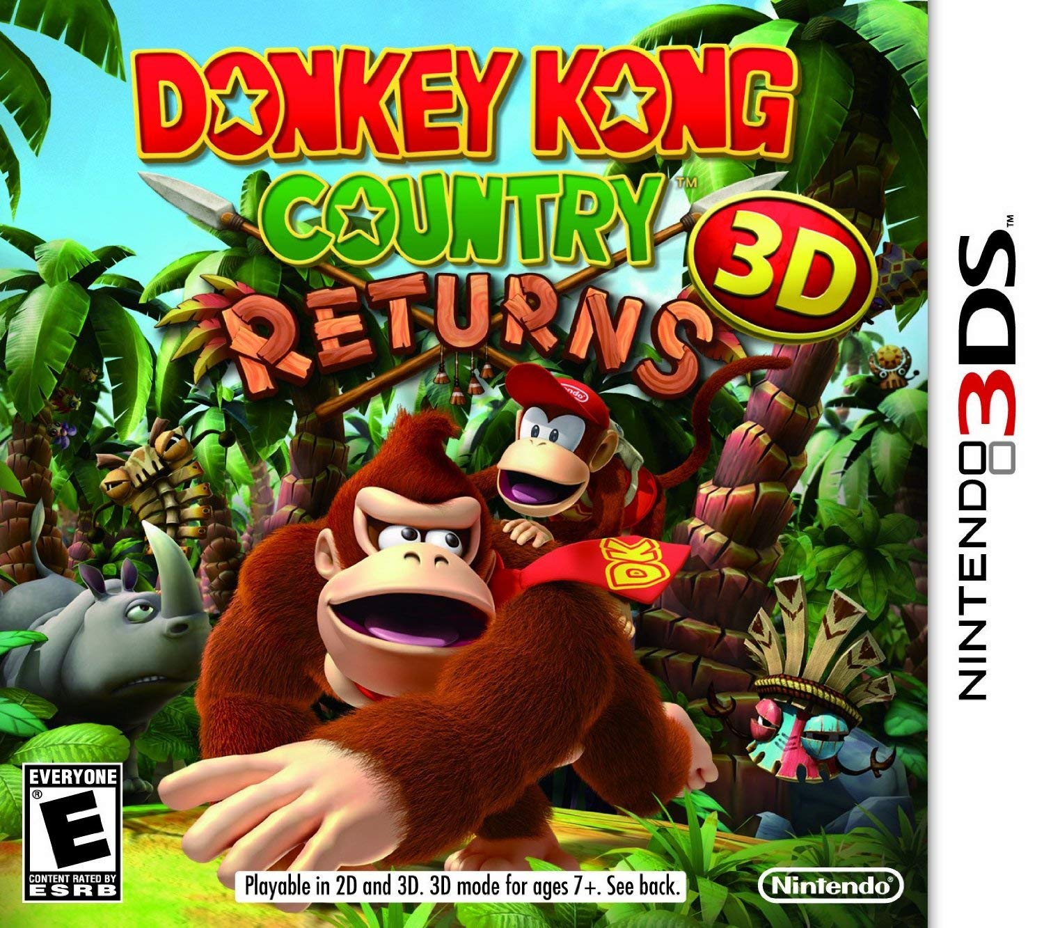 Amazon.com: Donkey Kong Country Returns 3D (Renewed) : Video Games