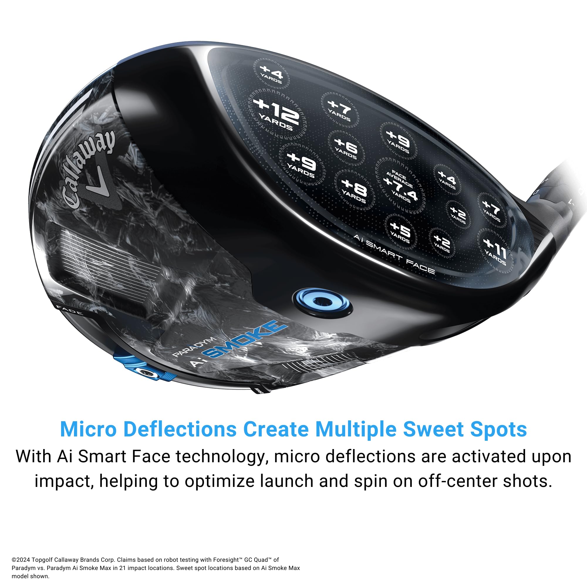 Callaway Golf Paradym AI Smoke Max Fast Driver(Right,Tensei 40G