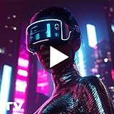 Futuristic City TV Background – Cyberpunk Screensaver Loop