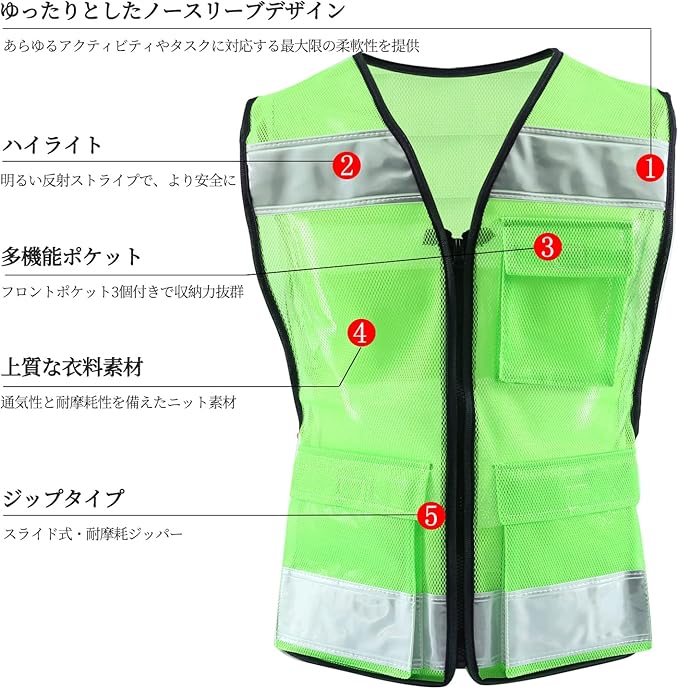 5.11 Tactical 反射ベスト【新品・未使用】 5.11 Tactical 反射ベスト【新品・未使用】 - メルカリ