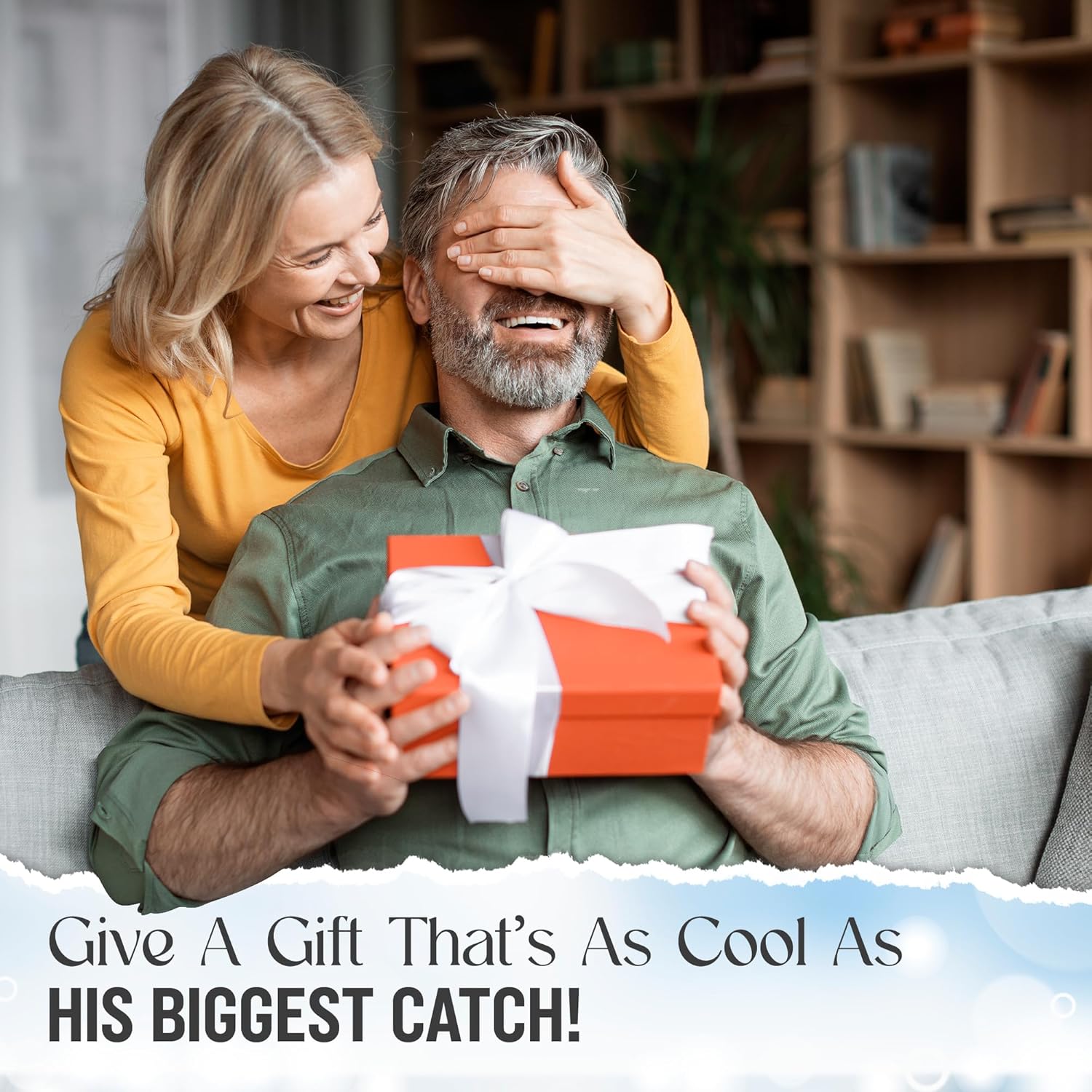 Funny Fishing Gifts for Men - Stainless Steel Insulated Coffee Tumbler with Lid 20 oz - Fathers Day Birthday Husband Gift for Him from Wife Kids, Grandpa Gift Ideas, Fishing Tumbler for Dad Fishers - Image 2