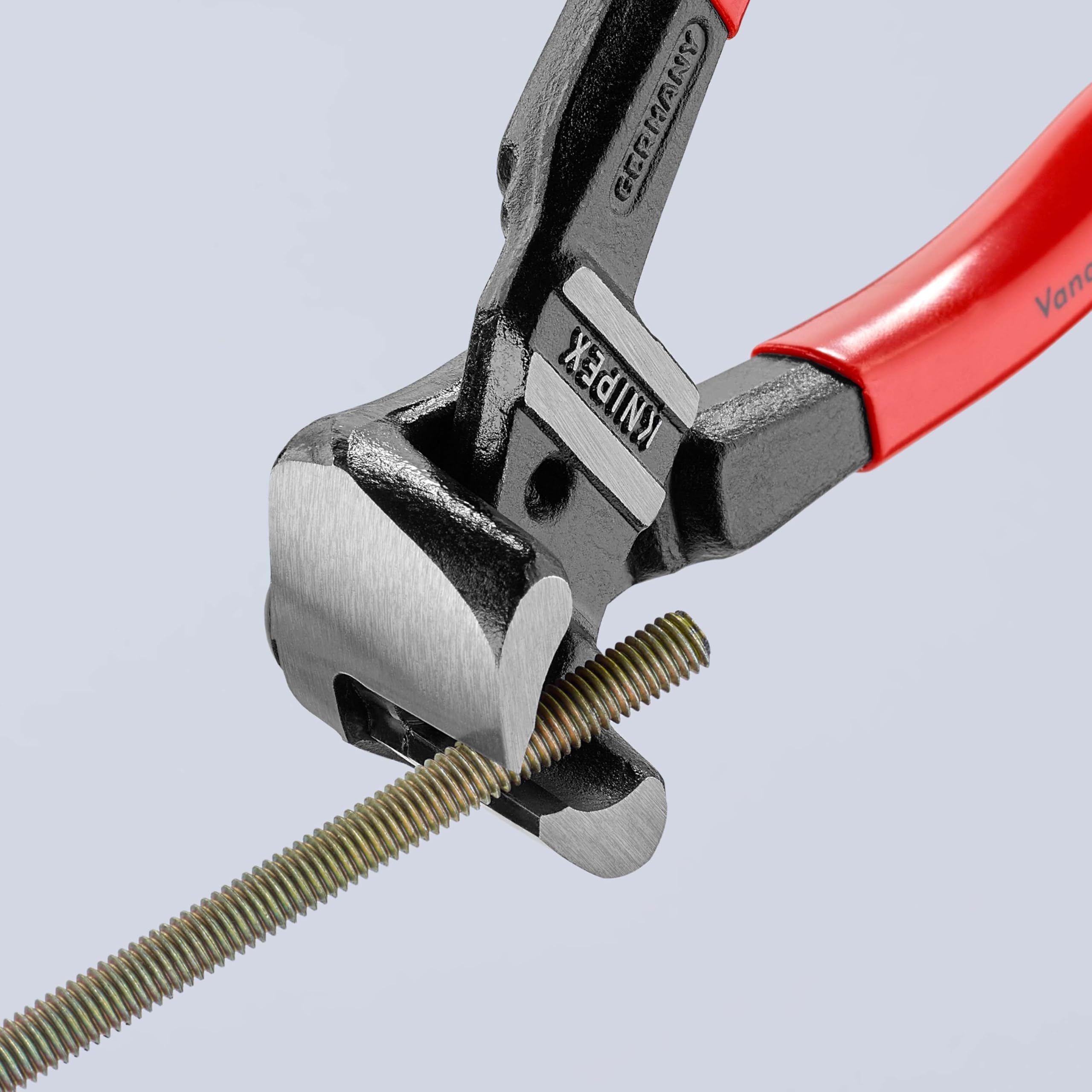 KNIPEX Tronchese con taglienti frontali per bulloni a grande forza di taglio rivestiti in resina sintetica 200 mm, 61 01 200
