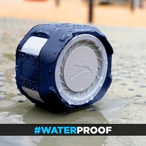 Miniatura 9 de Altec Lansing HYDRATREK - Altavoz Bluetooth magnético, impermeable IP67, altavoz portátil, emparejamiento inalámbrico verdadero, carga rápida USB-C,