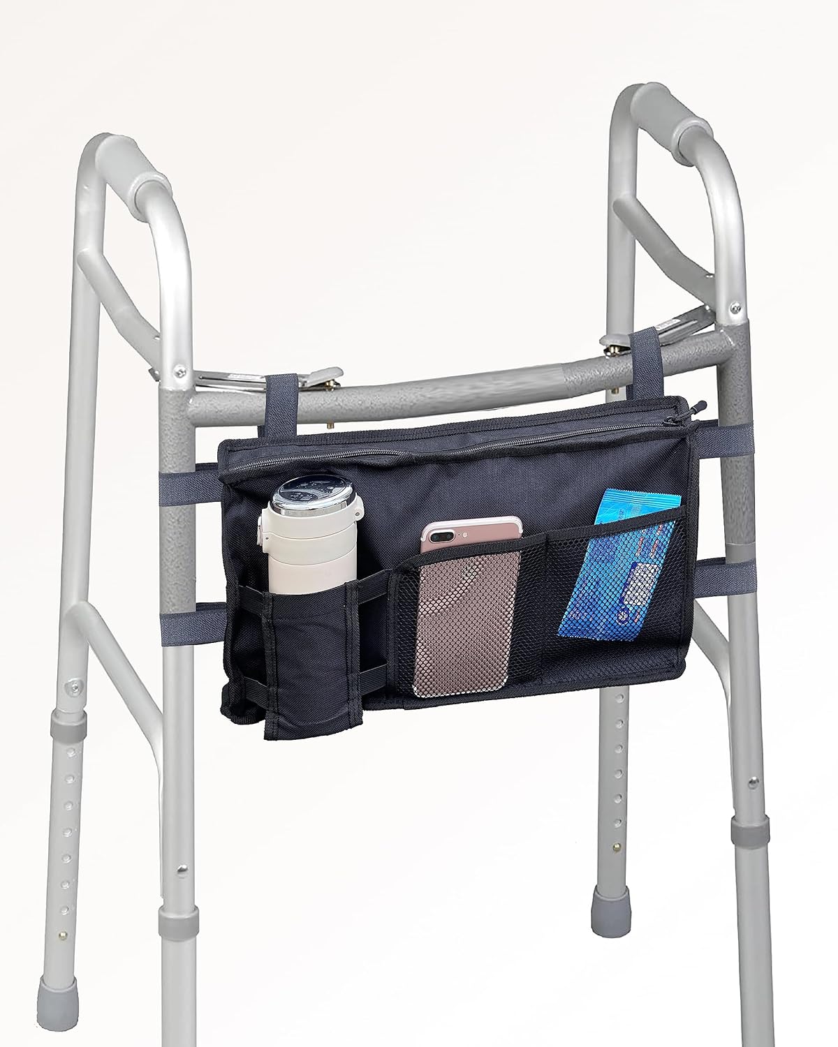 KELBBO Walker Accessories Basket Rollator Storage Bag