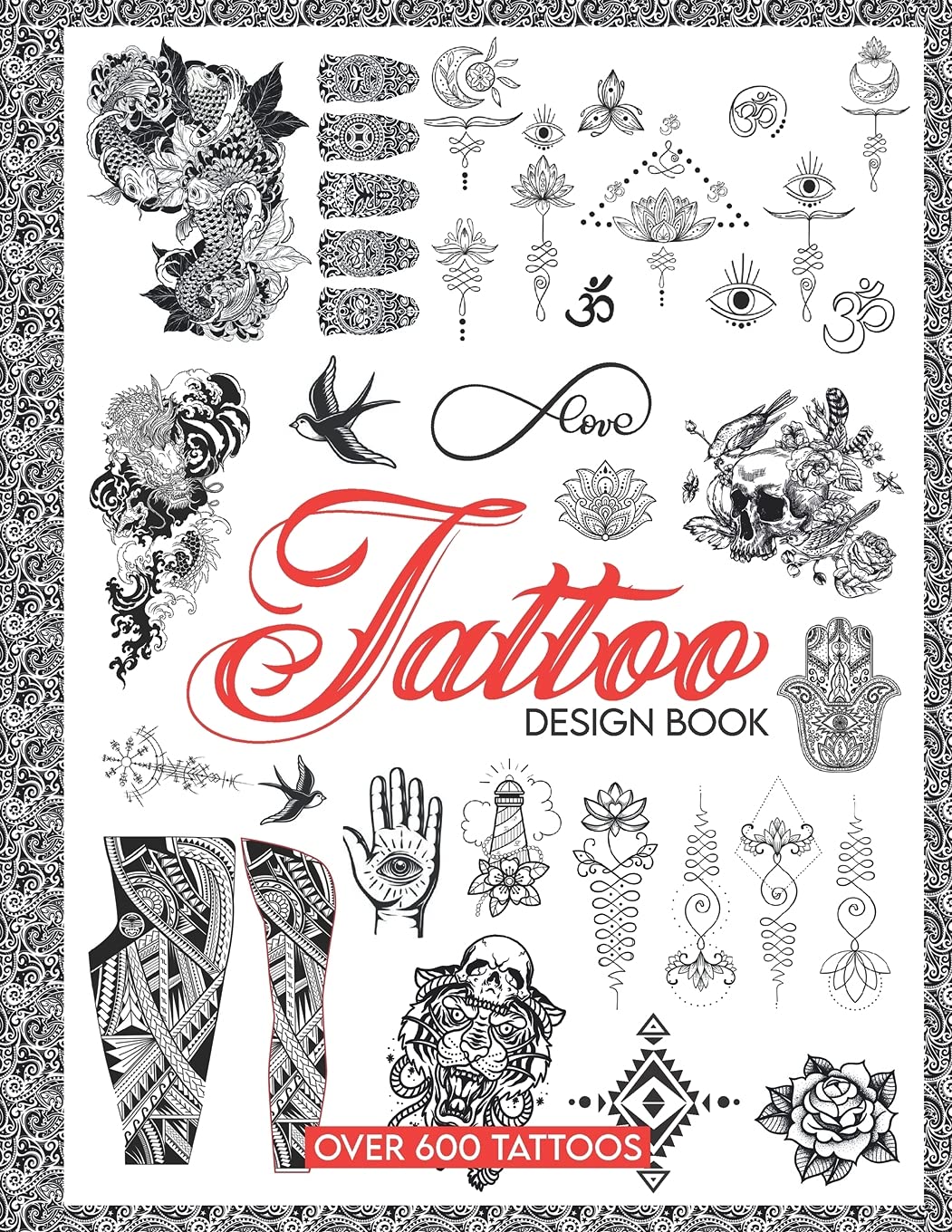 Buy Tattoo Design Book Over 600 Ideas Tattoo Designs for Real Tattoos