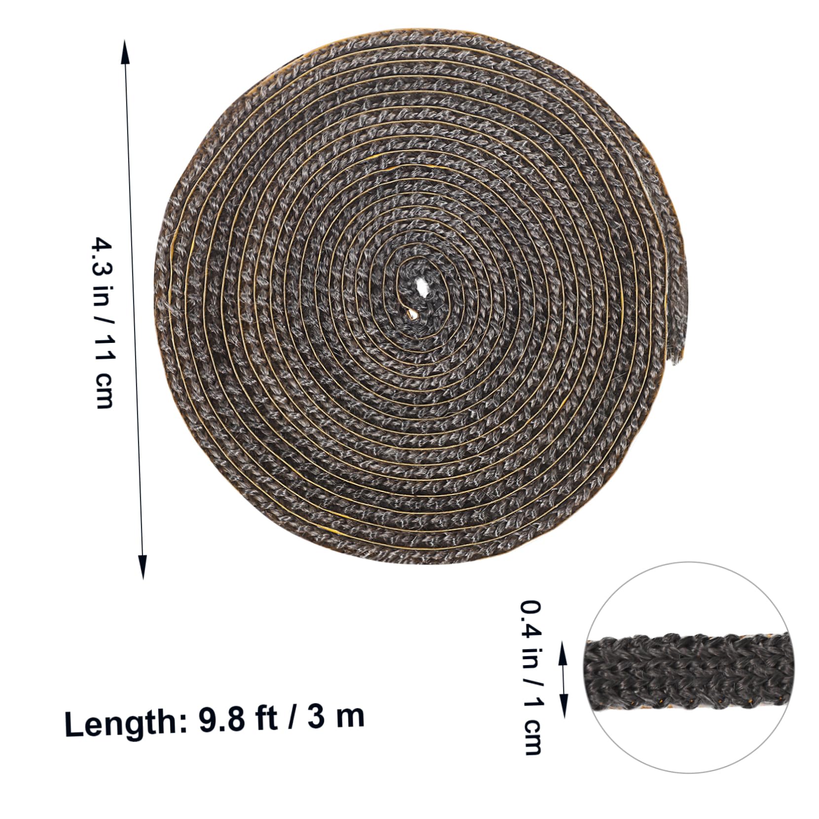 UPKOCH 3 Guarnizione per per Isolamento per Inserti e Resistente Temperature Versatile per Caldaie e Riscaldamento