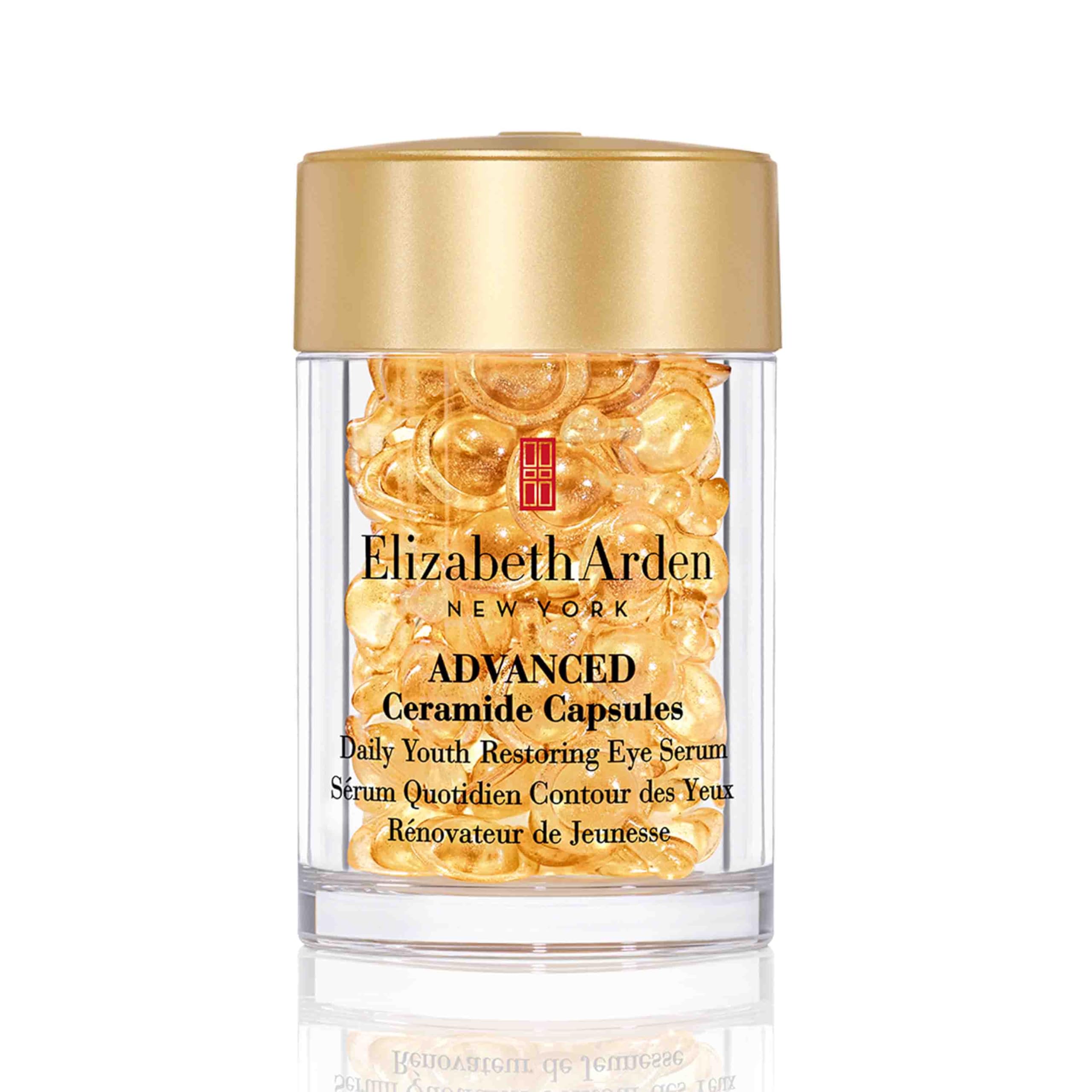 Elizabeth Arden, Advanced Ceramide Capsules, Sérum Contour des Yeux Rénovateur de Jeunesse, Soin pour le Visage, Soin Skincare Anti-Âge Quotidien
