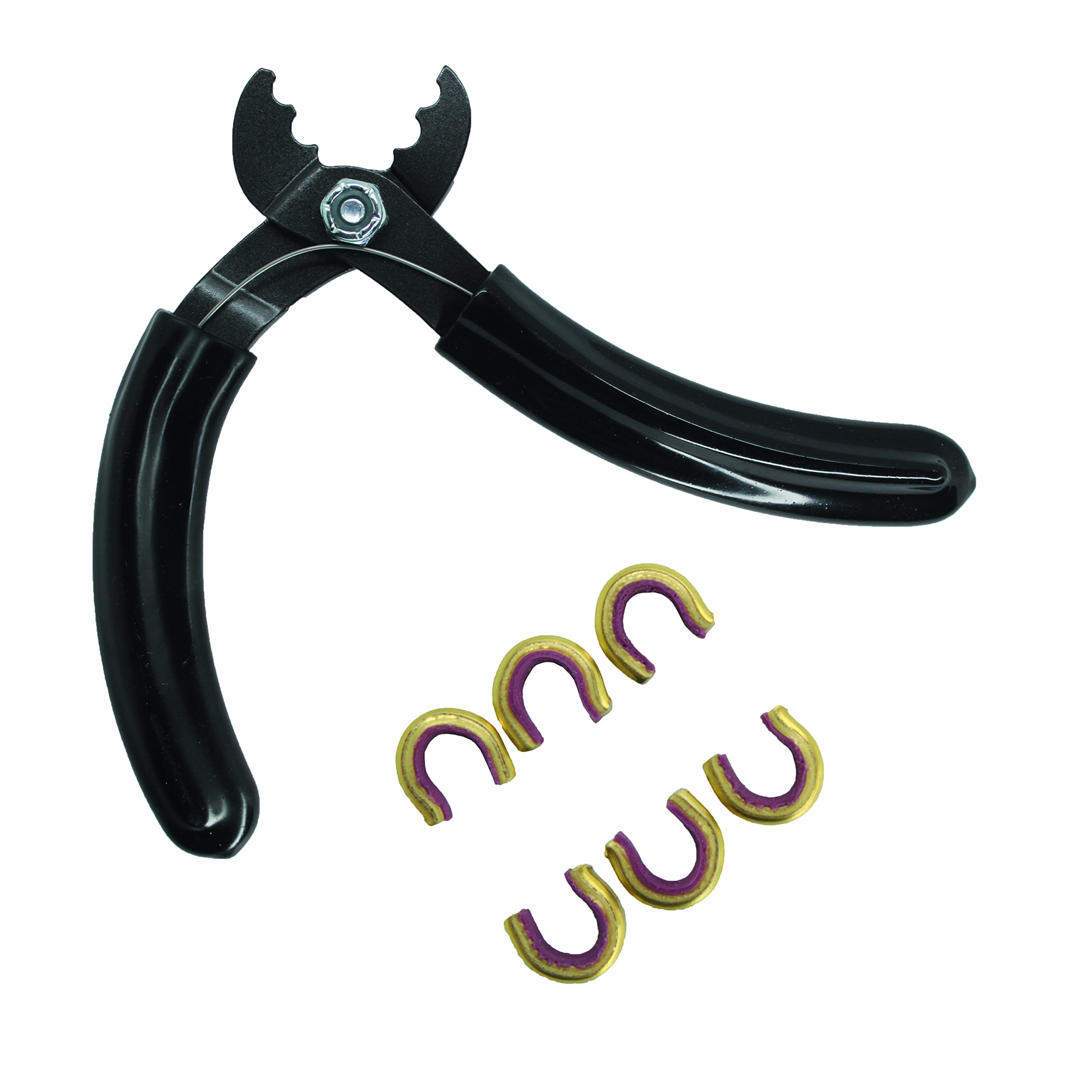 Alicate Nok Set SAS para puntos de encoque con seis cam nocks morados largos