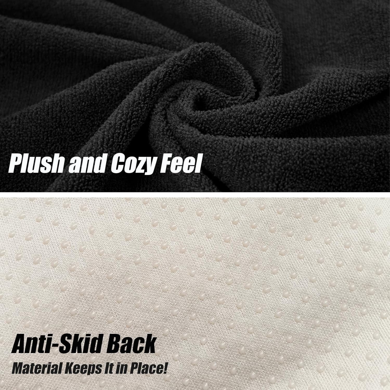 Einesin Housses De Siège Auto Universelles Avant - Protection 100% Étanche 3 Couches - Alèze Molletonnée Douce Et Antidérapante Pour Siège Conducteur Et Passager(Tissu éponge