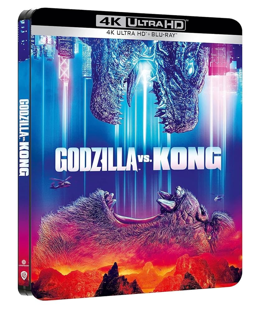 ゴジラvsコング 4K UHD スチールブック Amazon.com: Godzilla vs. Kong 4K Ultra HD Steelbook [Digital