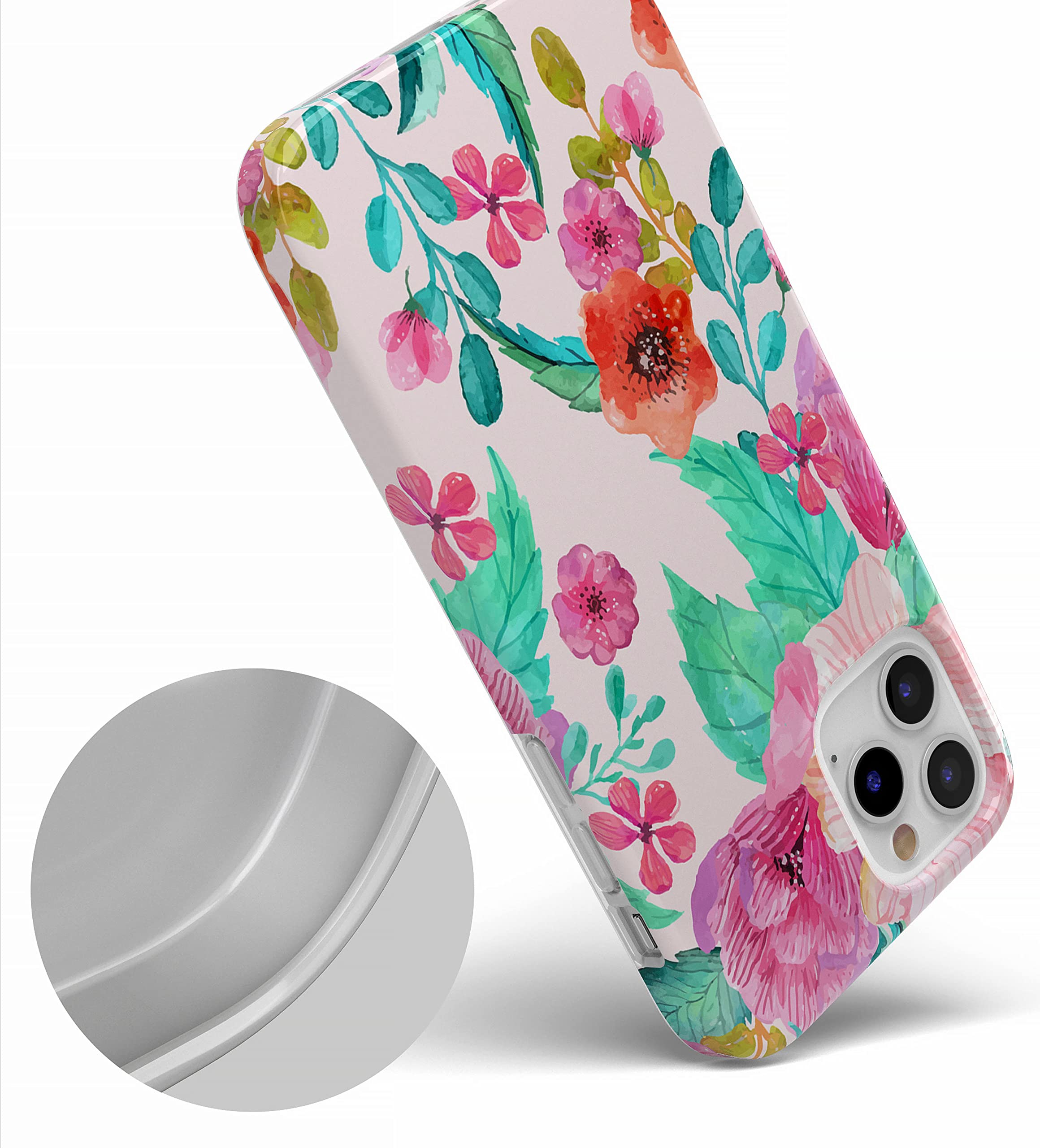 iPhoneケース iPhone 11 pro flower hard case llic Amazon.com: Casely iPhone 11 Pro Case | Field of Flowers