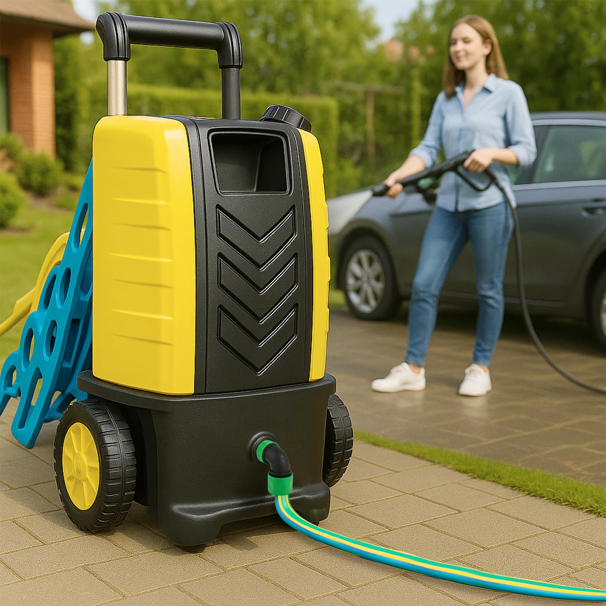 Adattatore Per Connettore Tubo Da Giardino Per Irrigazione Plastica Abs Verde 78309785