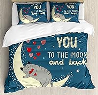 Vista 209 de Ambesonne Juego de funda de edredón de baloncesto, silueta de jugador de baloncesto, promoción de campeonato de competencia de atleta, juego de ropa