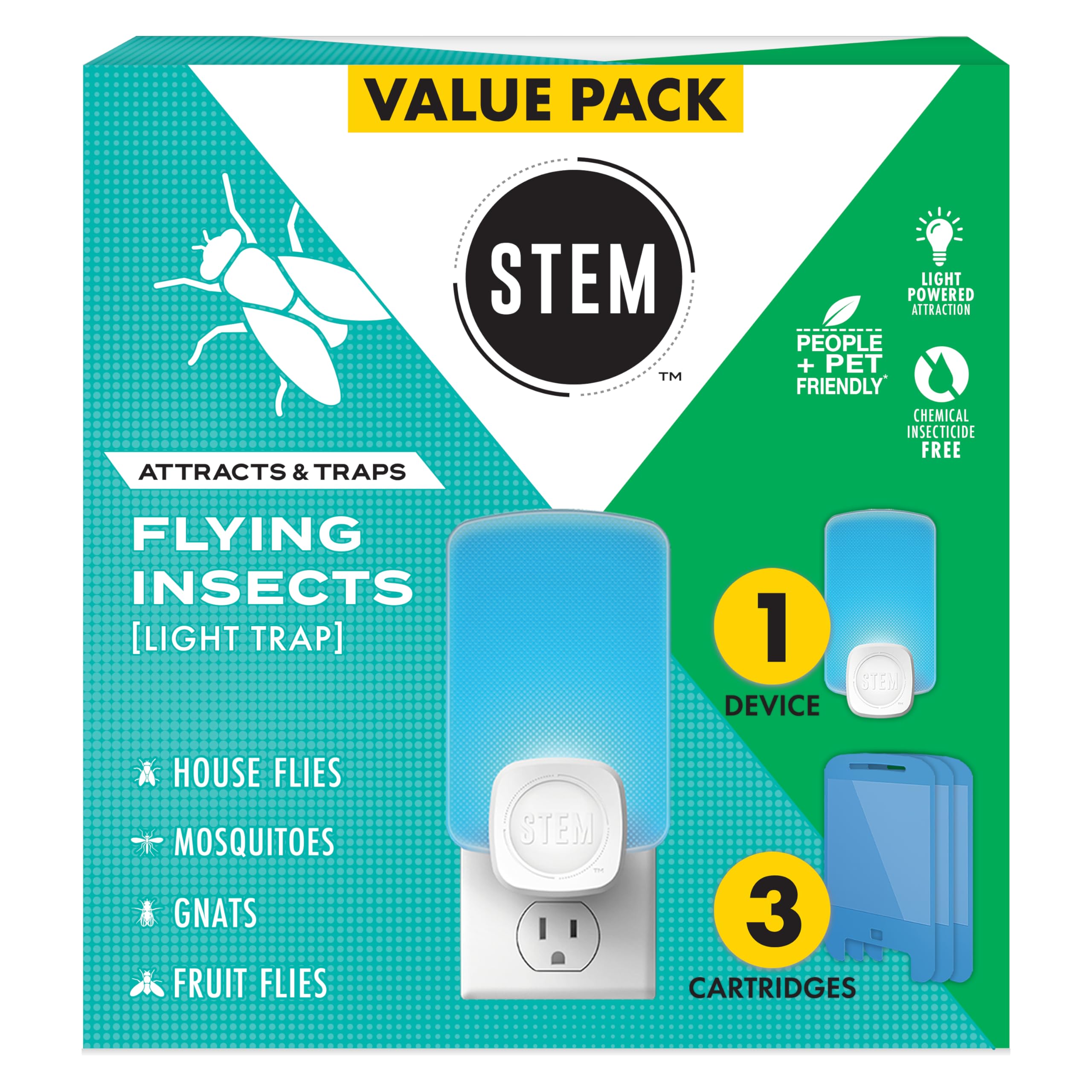 STEM Insect Trap - Indoor Fruit Fly & Gnat Pest Control
